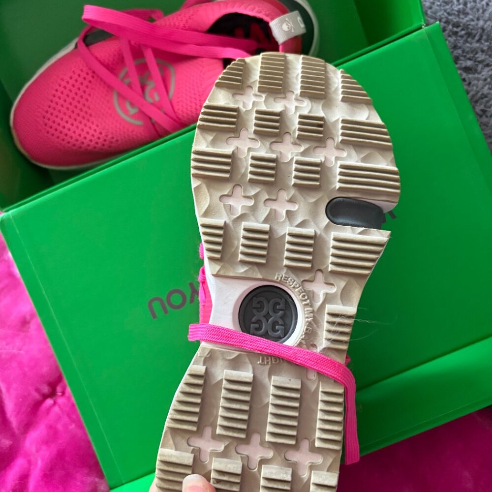 G/FORE MG4.1 Spikeless Golf Shoes Women’s 7.5 Pink Knit Limited Edition - Picture 4 of 6